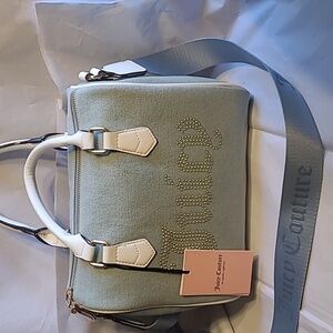 NWT Juicy Couture Denim Obsession Satchel